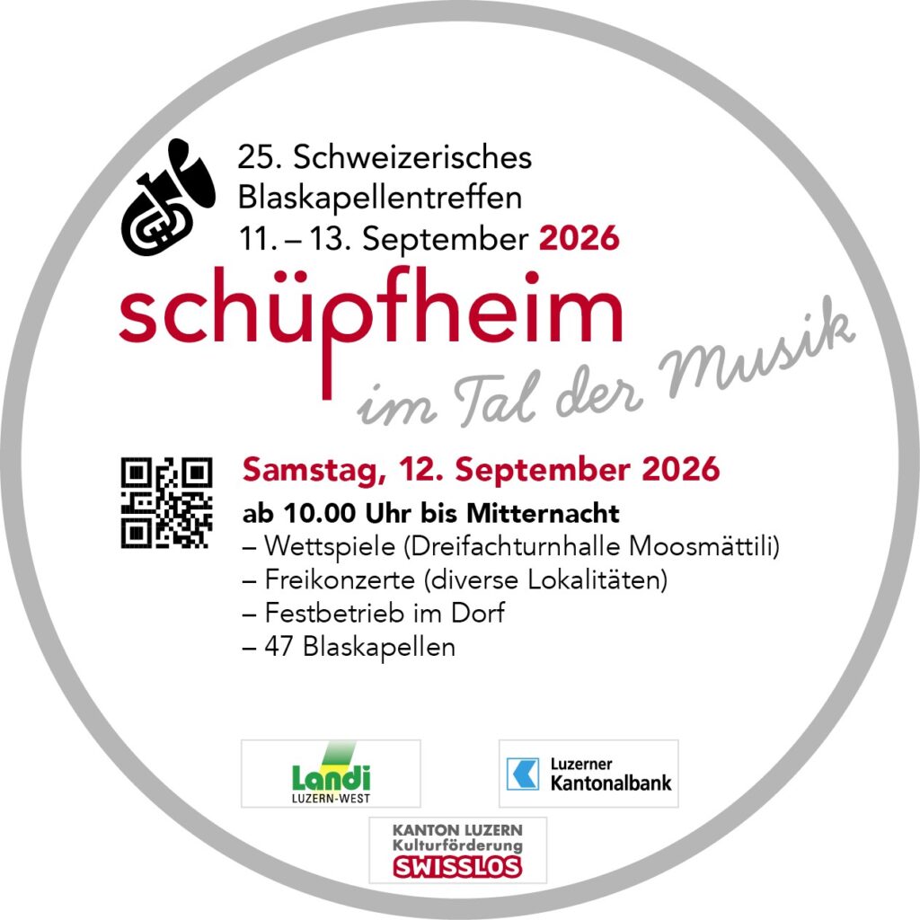 Schweizerisches Blaskapellentreffen Schüpfheim 12. September